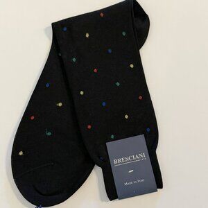 Bresciani Luxury Designer Lightweight Dress Socks